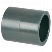 Manchon PVC à coller pour plomberie de piscine - diamètre 63 mm