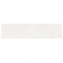 Plinthe de carrelage intérieur effet béton en grès cérame émaillé - Betonico - 60,0 CM x 9,5 CM - Blanc gris