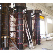 Coffrage géotub diam. 25 cm pour poteaux circulaires 1/2 coque de 25 cm