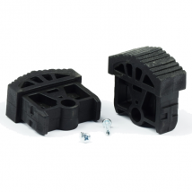 Sabots caoutchouc pour échelle Tubesca de section 76 x 22 mm