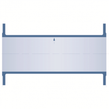 MANCHON A EMBOITEMENT AUTOMATIQUE NU DN 125