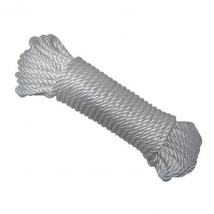 Corde polypropylène traitée anti-UV blanche Ø 10 mm longueur 25 m