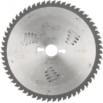 Lame de scie circulaire stationnaire extrême workshop 250x30mm - Dewalt - 60 dents