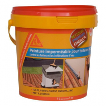 Peinture de protection Sikagard pour toiture inclinée seau 1 litre