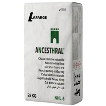 Chaux Hydraulique NHL 5 Ancestral Lafarge - Bâti Ancien - 25 kg