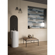 Faïence murale effet béton - Timeless - 32,0 CM x 80,5 CM - ép.8,00 MM - Corda