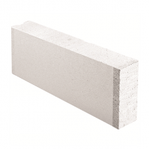 Carreau béton cellulaire SIPOREX - 625,0 MM x 250,00 MM - ép. 100,00 MM