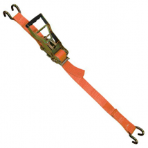 Sangle arrimage cliquet inversé 2 crochets CMU 5000 kg 12 m 4570C12BERG