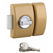 Verrou pour porte d'entrée Design Thirard cylindre 45 mm 371515 371515