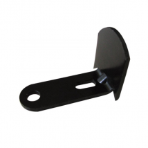 Battement long coudé espagnolette volet Hauteur 20 mm Acier noir x30