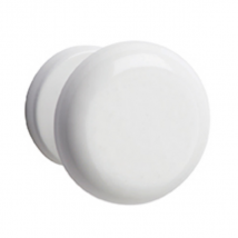 Patère murale à une tête Rossignol Util - blanc - diamètre 60 mm