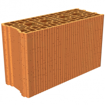 Brique Porotherm Homebric - RC 80 - R = 1,30 m².K/W - 500,0 MM x 200 MM x 299,0 MM