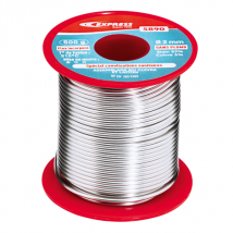Bobine soudure étain plomberie 97% étain 3% cuivre Ø 2mm 500 gr