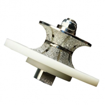 Meule façonnage demi-ronde Diam Industries MF22-N - M14 - hauteur 22 mm