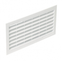 Grille de ventilation rectangulaire NICOLL 1B161 29,9 x 12 x 1,5 cm