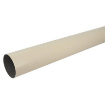 Tube de descente de gouttière Nicoll TD100 Sable - 100 MM x 4 M