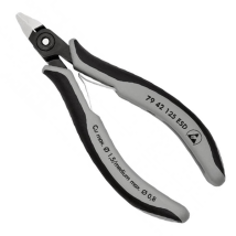 Pince précision coupante côté électronique ESD 125 mm Acier chromé