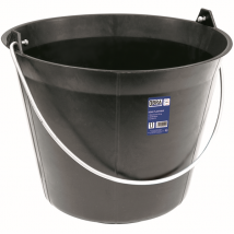 Seau de maçon en plastique Obra avec graduation et anse - 11 L - lot de 10