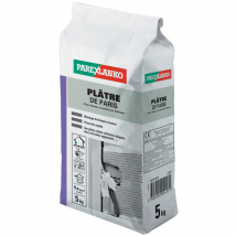 Plâtre de Paris pour travaux de finition - Parexlanko 5,0 KG