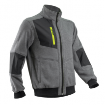 Veste polaire homme - Mikan Coverguard - Gris - Taille L
