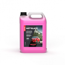Lave-glace 4 saisons Aexalt Net'Glace - protection -20° - fraise - 5 L
