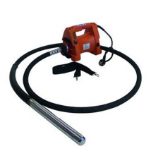 Vibrateur à béton électrique 230V SHVP60 Sirl avec aiguille vibrante Ø 38 mm - longueur 3 m