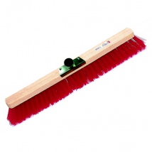 Balai de piste PVC rouge Pro Brosserie Thomas 60cm