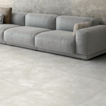Carrelage grès cérame émaillé rectifié Touch - 71,5 cm x 71,5 cm - ép. 9,50 mm - Bianco