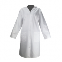 Blouse blanche pour femme manches longues à pressions - PBV - Taille 4