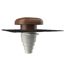 Chapeau de ventilation MEP CVN160 - 80 à 160 MM - Marron