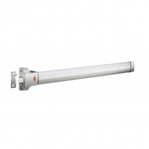 Barre anti-panique 2 points haut et bas Pushbar 90+ - longueur 836 mm - Argent
