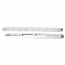 Entrée d'air autoréglable multi-débits VMC simple flux 29.5 cm Blanc