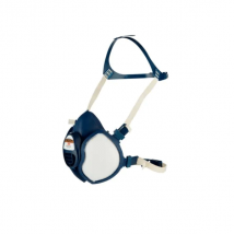 Demi-masque sans maintenance et ajustable Série 4000+ - 3M