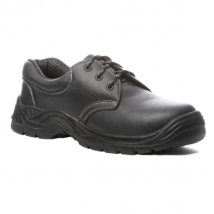 Chaussure de sécurité basse en cuir - Agate SRC - Noire - Taille 40 : Coverguard 9AGAL40