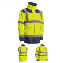 Parka haute-visibilité Kanata 4/1 Euro-Protection jaune fluorescent TL