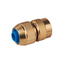 Raccord automatique rapide 6 billes tuyau arrosage 19 mm Fitt Laiton