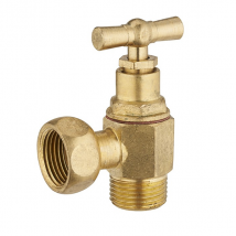 Robinet d'arrêt à clapet pour WC équerre Noyon & Thiebault mf 3/8"