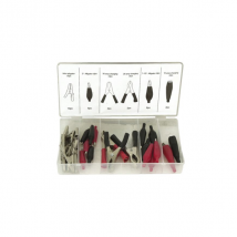 Assortiment de 28 pinces crocodiles : SODISE 14108 3438050141089