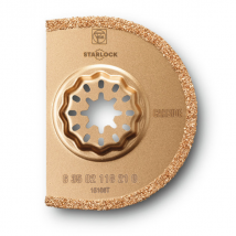 Lame segment concrétion carbure Starlock outil oscillant Ø 75 mm 1,2 mm