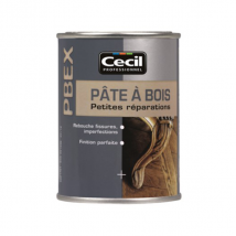 Pâte bois petites réparations intérieures PBEX Cecil naturel 250gr