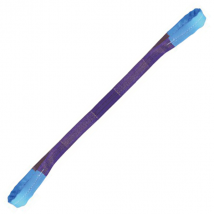 Elingue sangle double Levac 2 boucles plates CMU 1 tonne 2.5 m 4821A25
