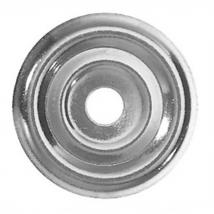 Rosace plate sanitaire Fischer RP diamètre 26 mm 008125