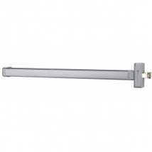 Barre antipanique 1 point Thirard S-Push - gris - longueur 840 mm