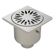 Siphon de Sol Inox 10401M Limatec - Sortie Verticale Ø40