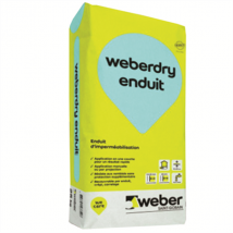 Enduit épais d'imperméabilisation WEBER DRY ENDUIT - Sac de 25 KG