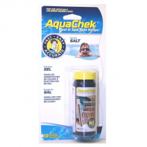 Languettes d'analyse piscine équipées d'un électrolyseur - AquaChek Sel - 10 languettes