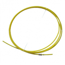 Gaine guide fil teflon jaune fil alu Ø1.2mm x 4m Binzel 126.0042