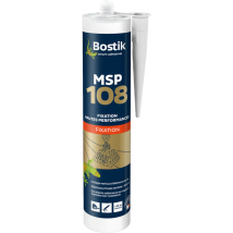 Mastic colle MS polymère108 cartouche 290 ml blanc 3549210031321 Bostik