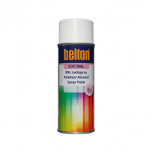 Peinture Belton aérosol SpectRAL brillante RAL 9003 Blanc Sécurité