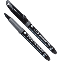 Stylo à encre permanente Tratto noir M | Quincaillerie Pro